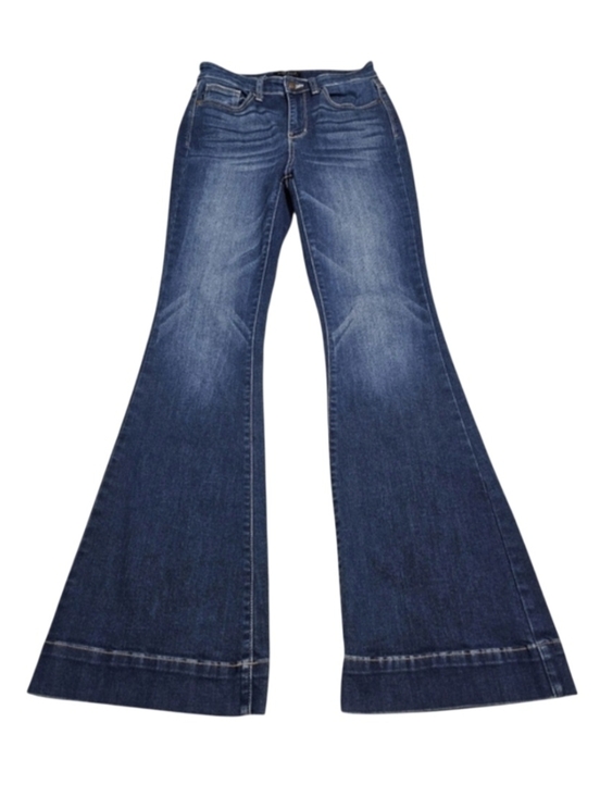 Judy Blue Denim - Judy Blue High-Rise Dark Wash Flare Jeans Style JB82395DK Sz 3/26